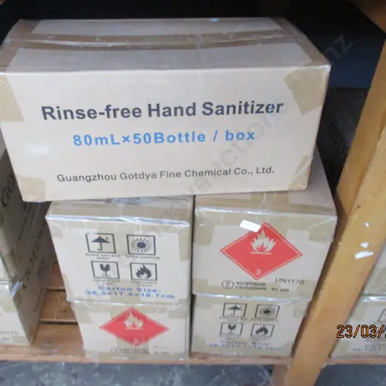 5 Boxes Sanitizer