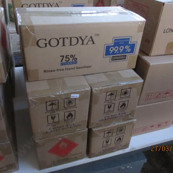 5 Boxes Hand San