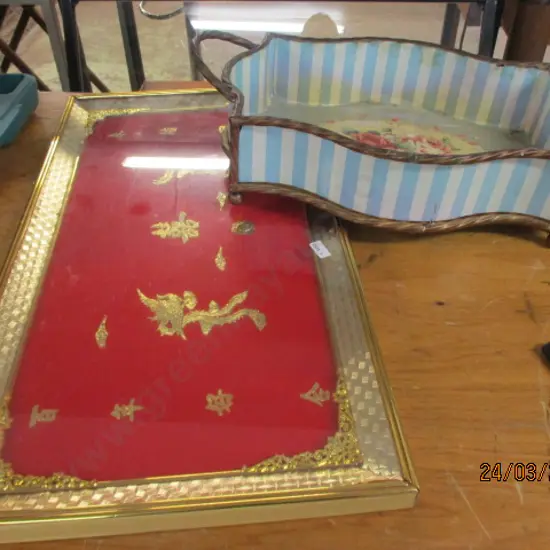 Metal Basket and Panel