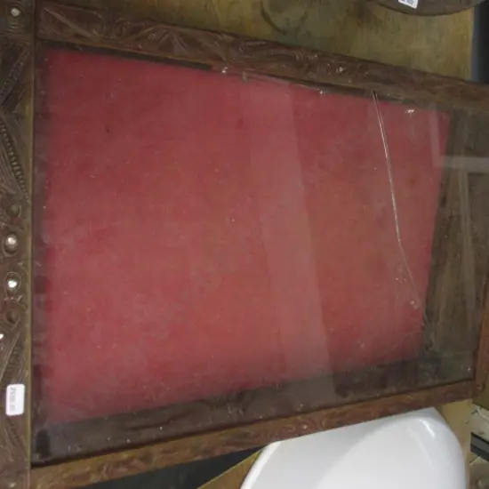 Maori Carving Display Cabinet