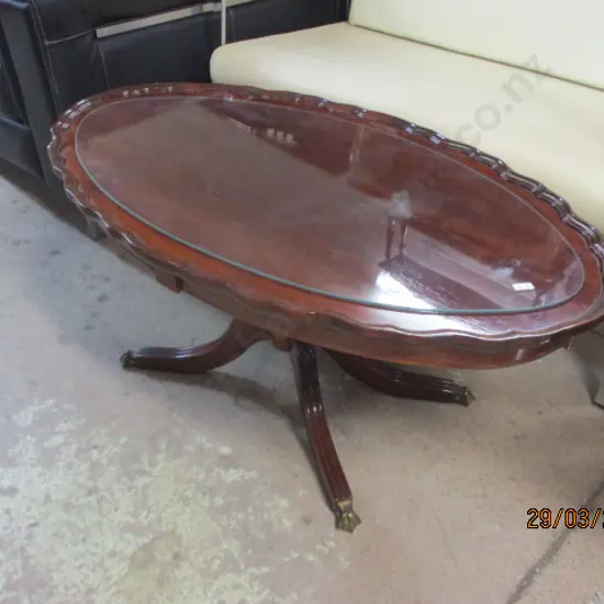 Pedestal Coffee Table