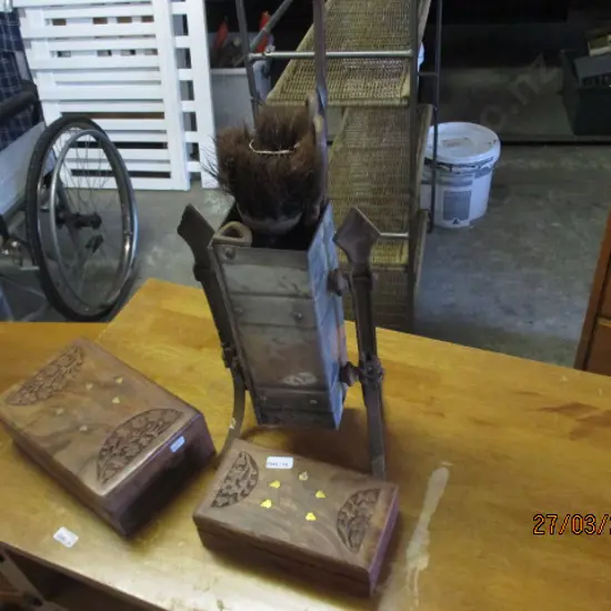 Boxes and Fireside Set