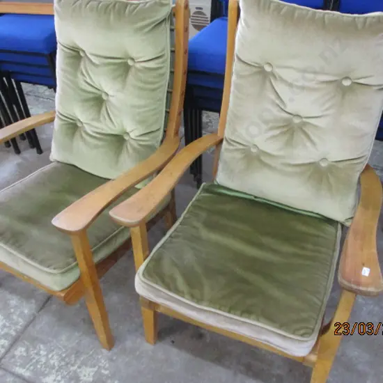 Pr Mid Century Chairs