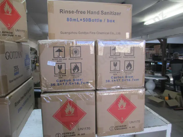5 Boxes Hand San Image 1++