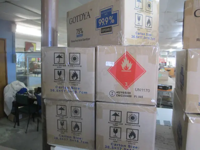 5 Boxes Hand San Image 1++