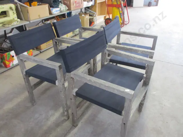 4 Patio Chairs Image 1++