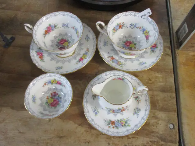 Part Shelley Tea Set Image 1++