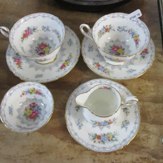 Part Shelley Tea Set