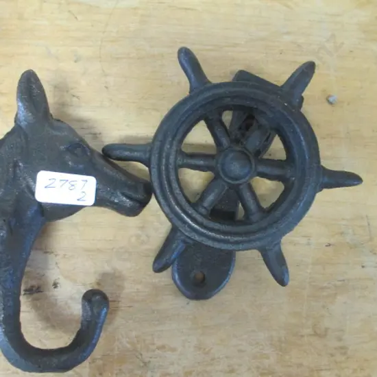 Cast Iron Knocker and Hook