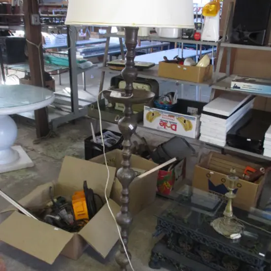 Brass Std Lamp