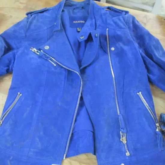 Blue Suede Jacket