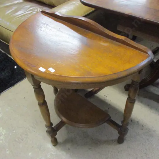 Half Round Side Table