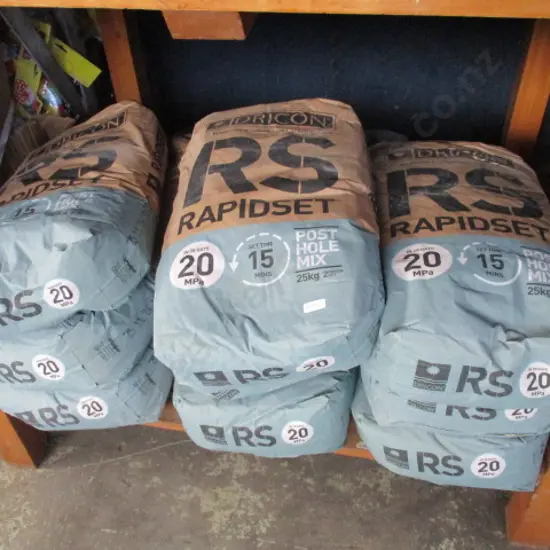 10 x Bags Ready Mix Concrete