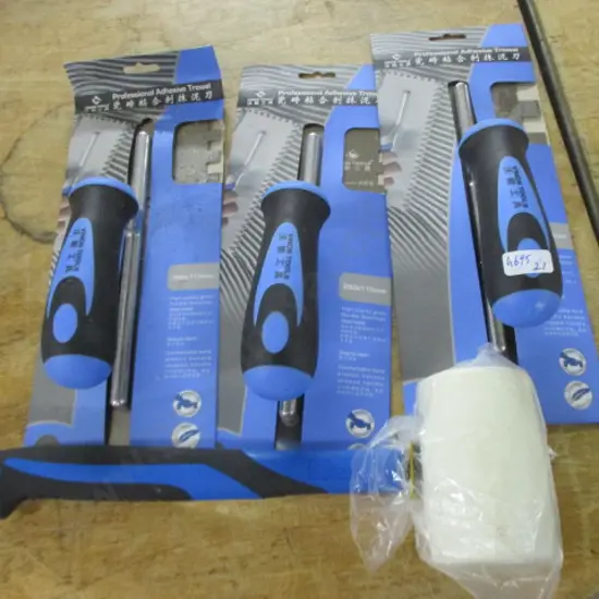 Grout Trowls & Hammer