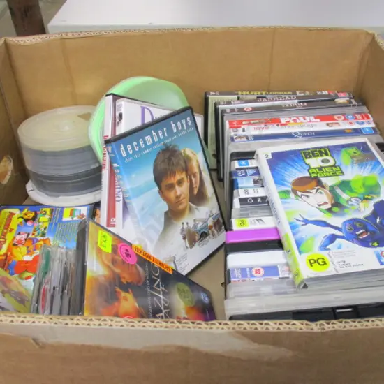 DVDs etc