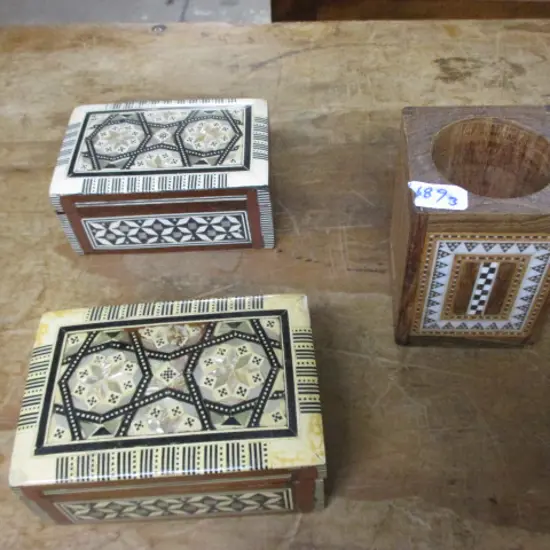 Inlaid Boxes