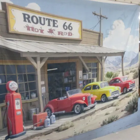 Large Hot Rod Banner