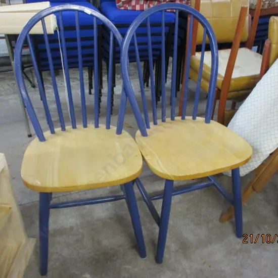Pr Dining Chairs