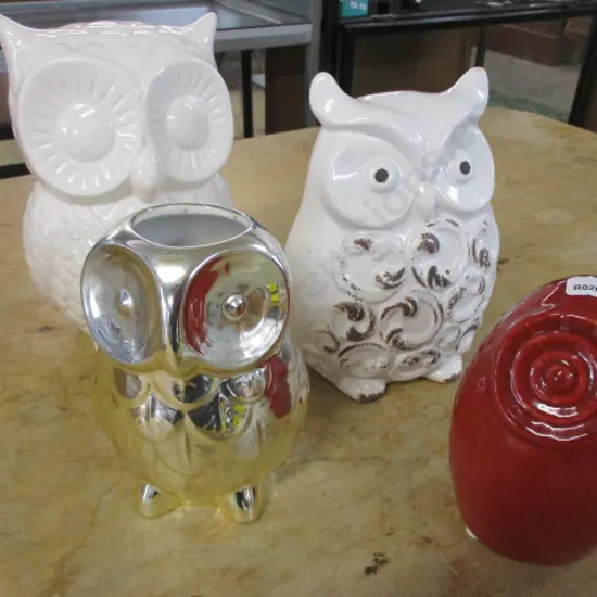 Ceramic Owls