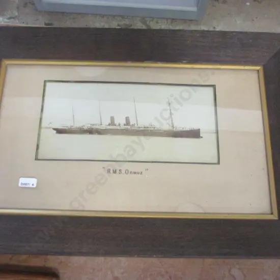 RMS Ormuz Framed Photo