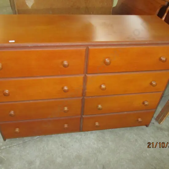 8 Drawer Lowboy