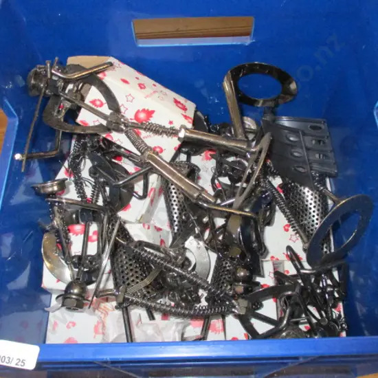 Box Metal Sculptures