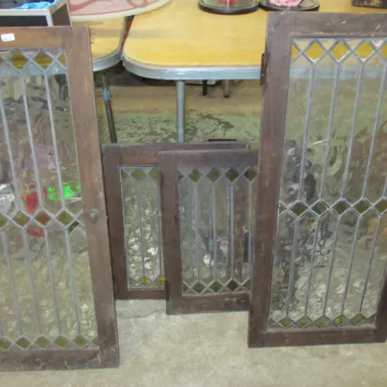 4 Leadlight Doors