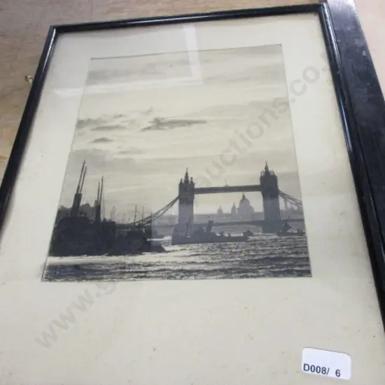 Pen Ink London Bridge