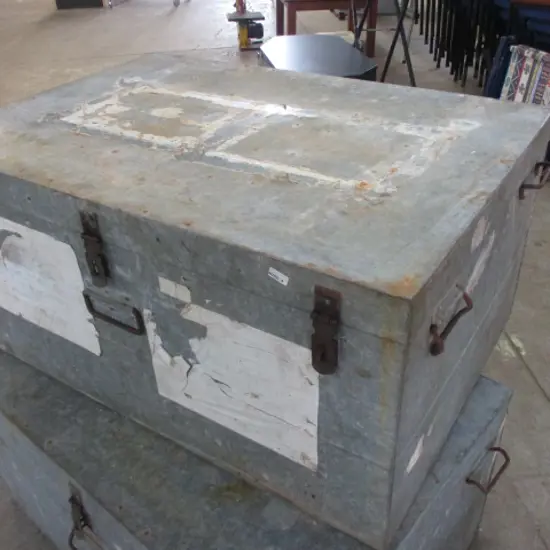 Large Metal Trunk