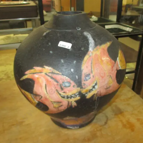 Angry Fish Vase