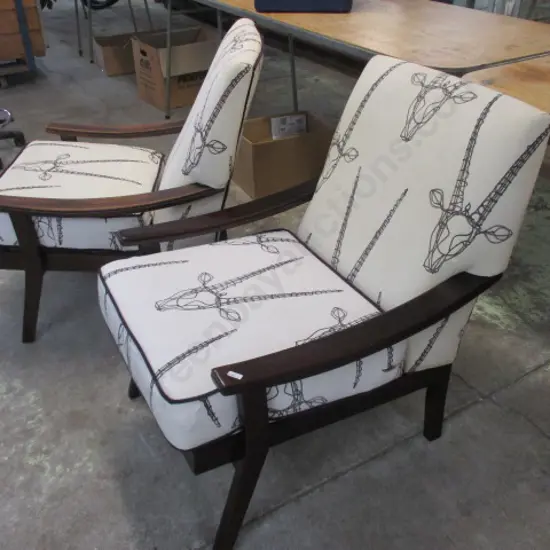 Pr Mid Century Chairs