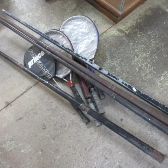 Raquets and Cue Cases