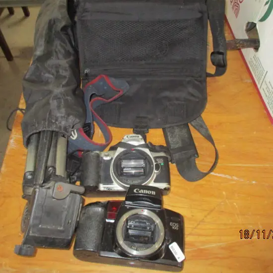 Camera Bodies and Tripod
