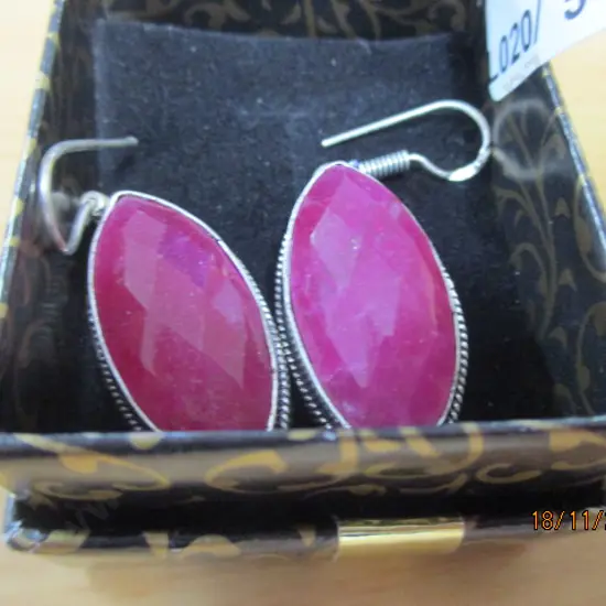 Ruby Earrings