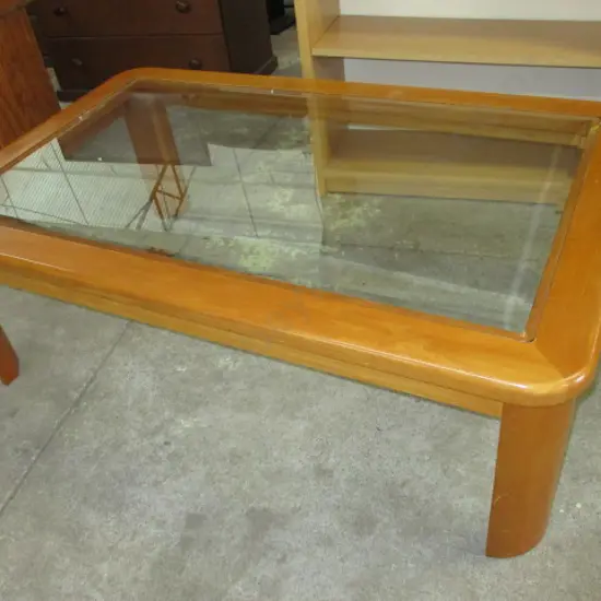 Glass Top Coffee Table
