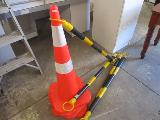Road Cones and Tiger Tails Image 1++