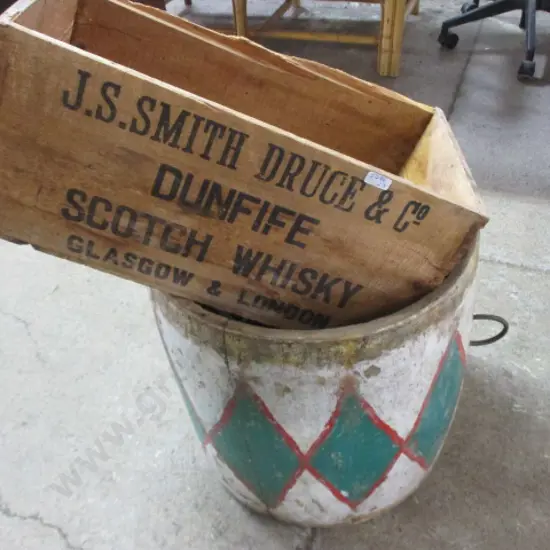 Whiskey Box and Drum Body