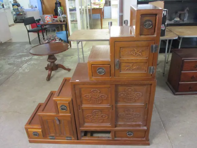 Oriental Step Cabinet Image 1++