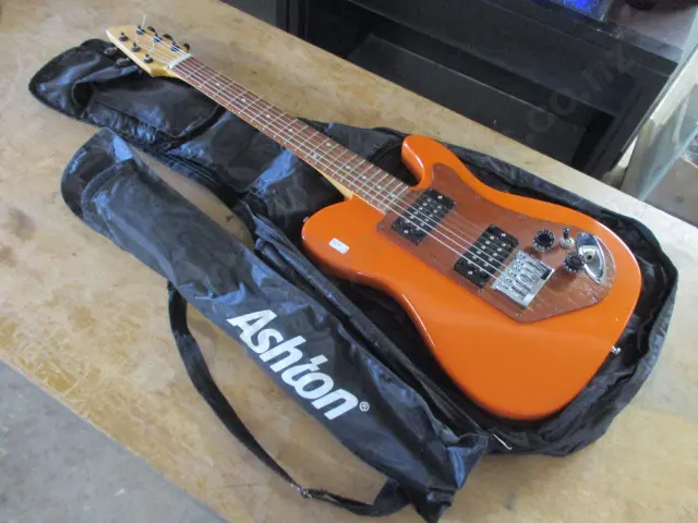 Guitar and Stand Image 1++