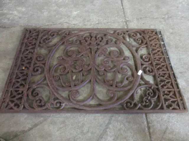 Wrought Iron Door Mat Image 1++