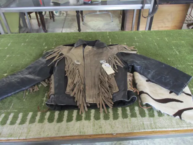 Boys Leather Cowbow Jacket Image 1++