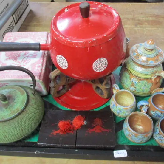 Cast Teapot Etc