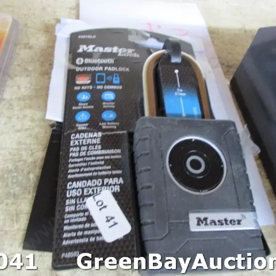 Blue Tooth Master Lock (with decoding)