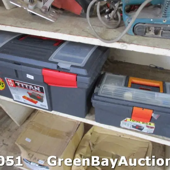 2 Tool Boxes and Contentss