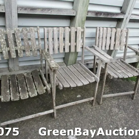3 Garden Chairs