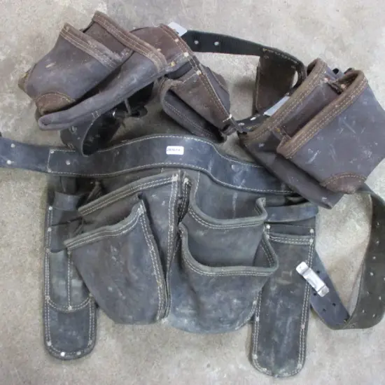 2 Leather Tool Belts