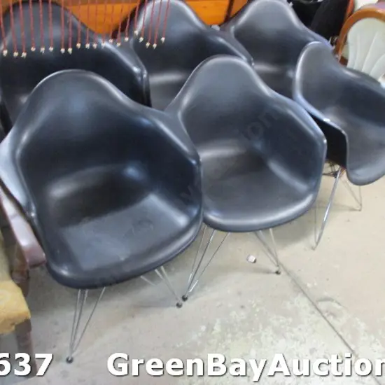 6 Retro Chairs