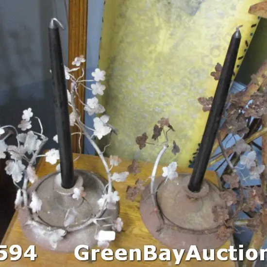 Rustic Candleholders