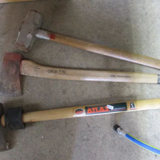 Axe Splitter and Hammer