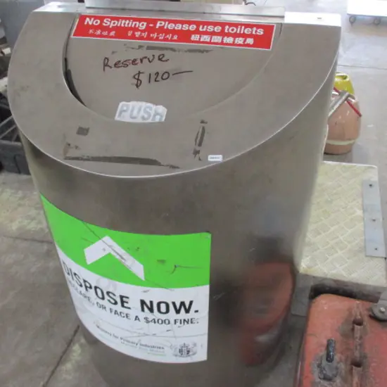 Stainless Steel Rubbish Bin